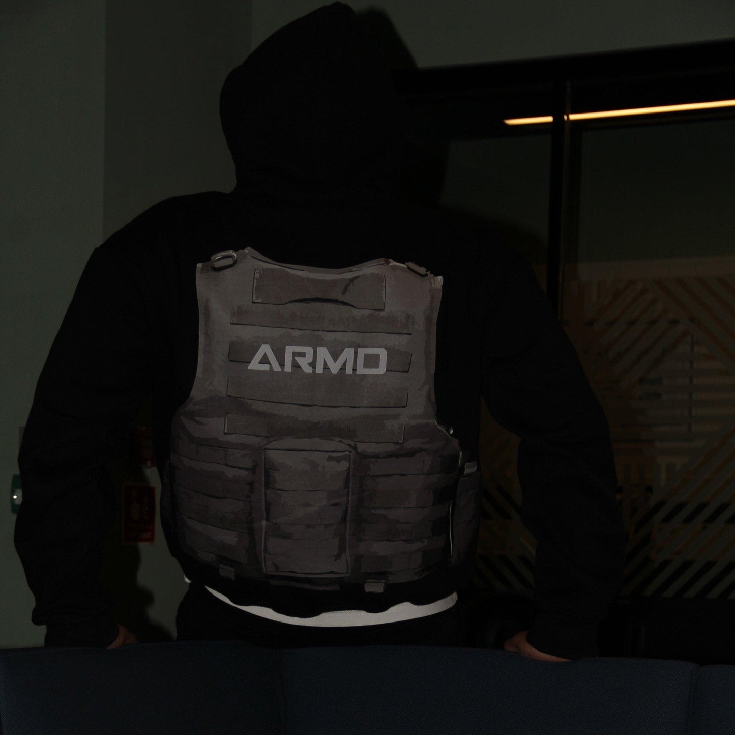 ARMD Black Hoodie - Armed Clothing