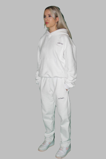 ARMD White Hoodie - Armed Clothing