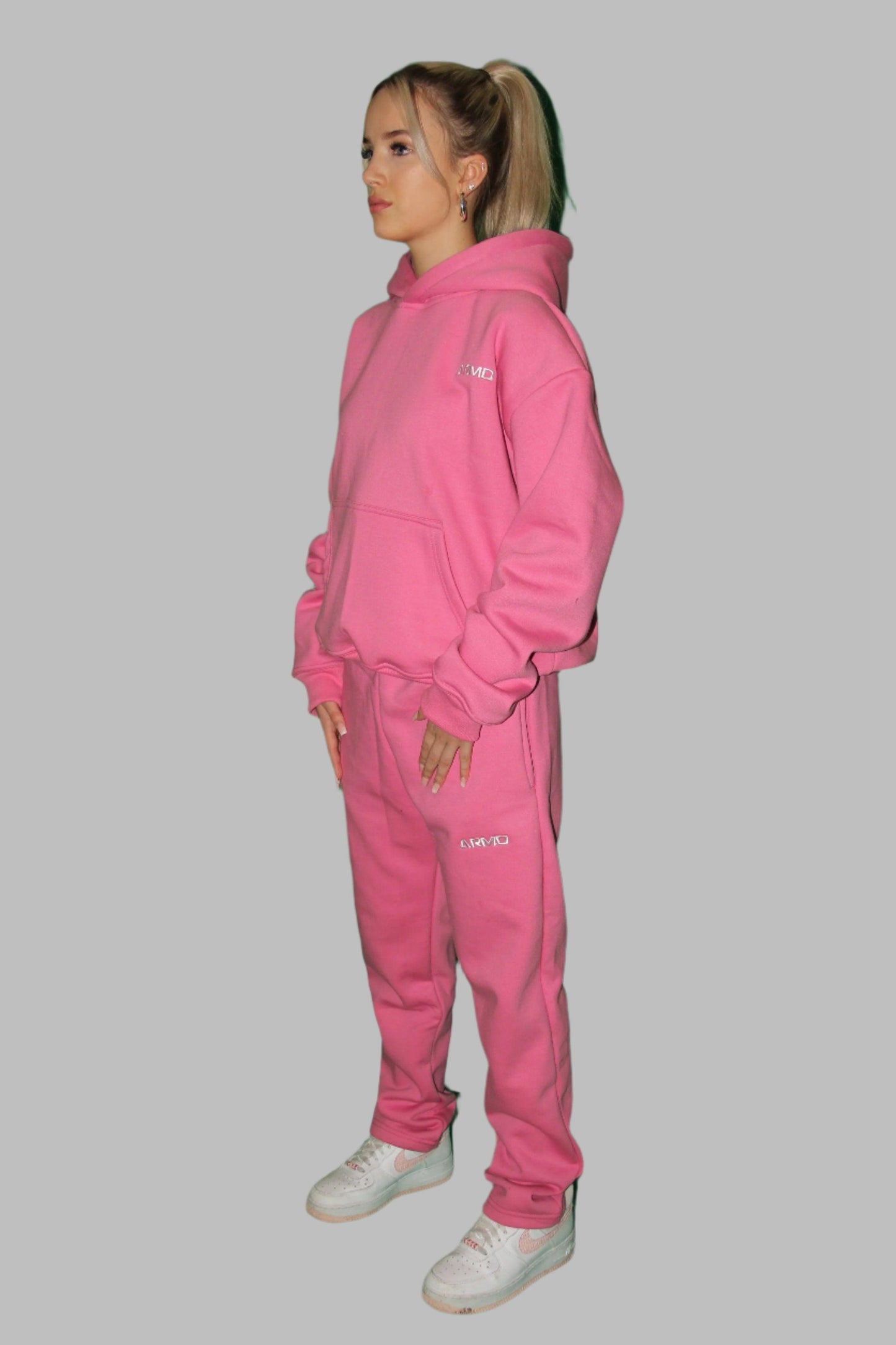 Essential Pink Hoodie - Armed Clothing