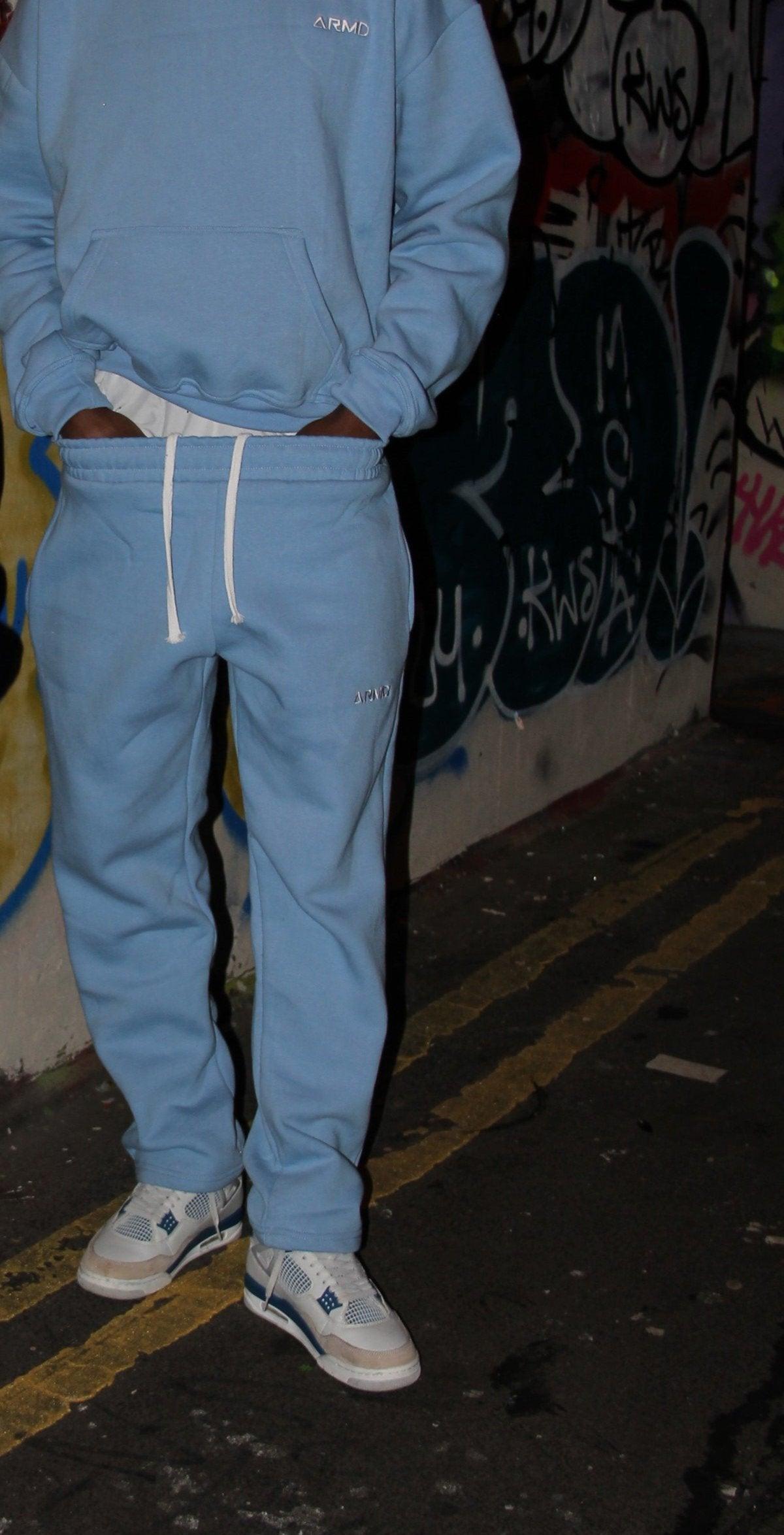 Essential Baby Blue SweatPants - Armed Clothing