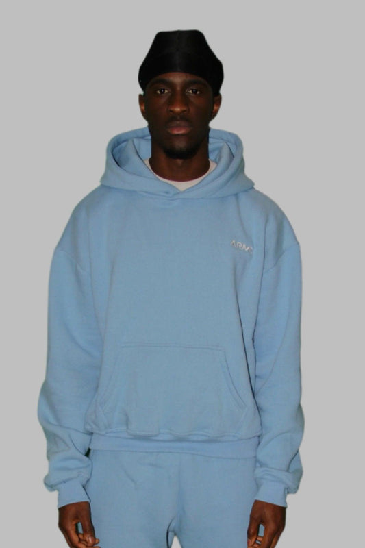 Essential Baby Blue Hoodie - Armed Clothing